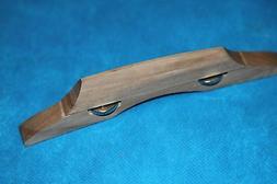 Grover Economy Hardwood Adjustable Archtop Bridge, Natural F